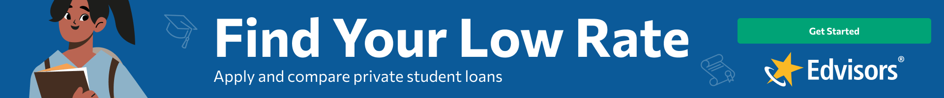 Apply and Compare Private Student Loans Find Your Low Rate With Edvisors
