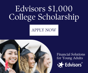 Edvisors 1000 College Scholarship