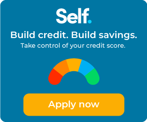 Self Credit Builder Ad Self Credit Builder: Build Credit. Build Savings. Build Dreams.